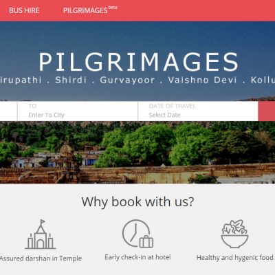 RedBus luring pilgrims with tailored packages for them